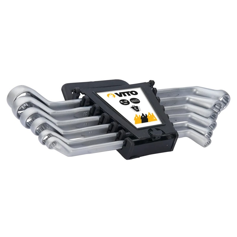 JUEGO DE 6 LLAVES ESTRELLA ACODADAS