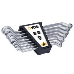 JUEGO DE 8 LLAVES ESTRELLA ACODADAS