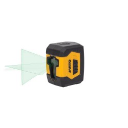 NIVEL LÁSER AUTONIVELANTE DE 2 LÍNEAS VERDES CRUZADAS - 20M