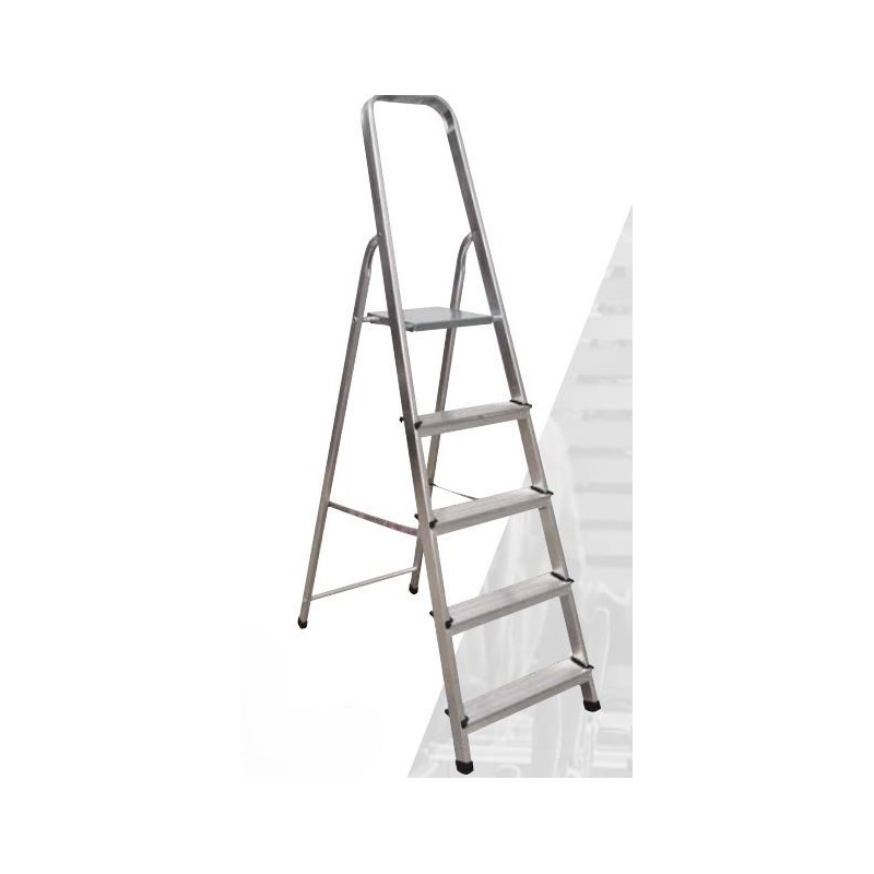 Escalera de tijera de aluminio en Antequera