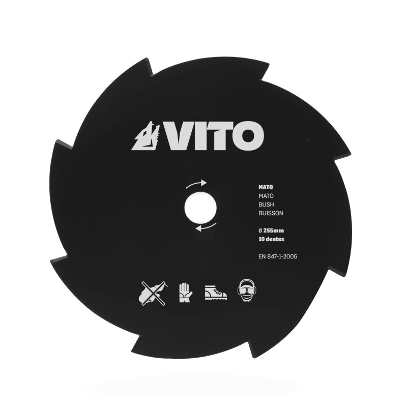 DISCO DE CORTE PARA MALEZA DE 8 DIENTES