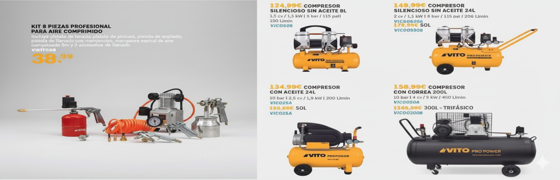 OFERTAS DE VERANO FERRETERÍA FERCLARO